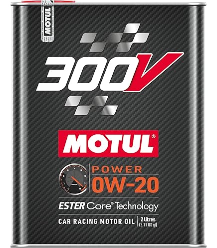 Amazon.com: Motul 110855 300V 0W-16 POWER Car Racing Motor